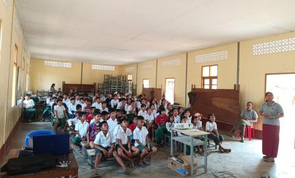 ပတ်ဝန်းကျင်ထိန်းသိမ်းရေး အသိပညာပေးဟောပြောပွဲကျင်းပခြင်း