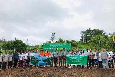 နေရင်းဒေသပြန်လည်တည်ထောင်ရေး မိုးရာသီစုပေါင်းသစ်ပင်စိုက်ပွဲတော်ကျင်းပခြင်း