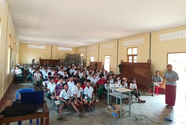 ပတ်ဝန်းကျင်ထိန်းသိမ်းရေး အသိပညာပေးဟောပြောပွဲကျင်းပခြင်း